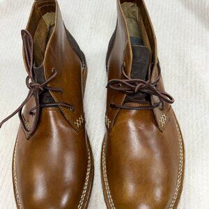 NEW-Wolverine Since 1883-Men-W40141-Brown Chukka leather Shoes.Sz-12M.Indonesia